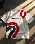 Oversized F1 Racing T-Shirt | Unisex Motorsport Streetwear