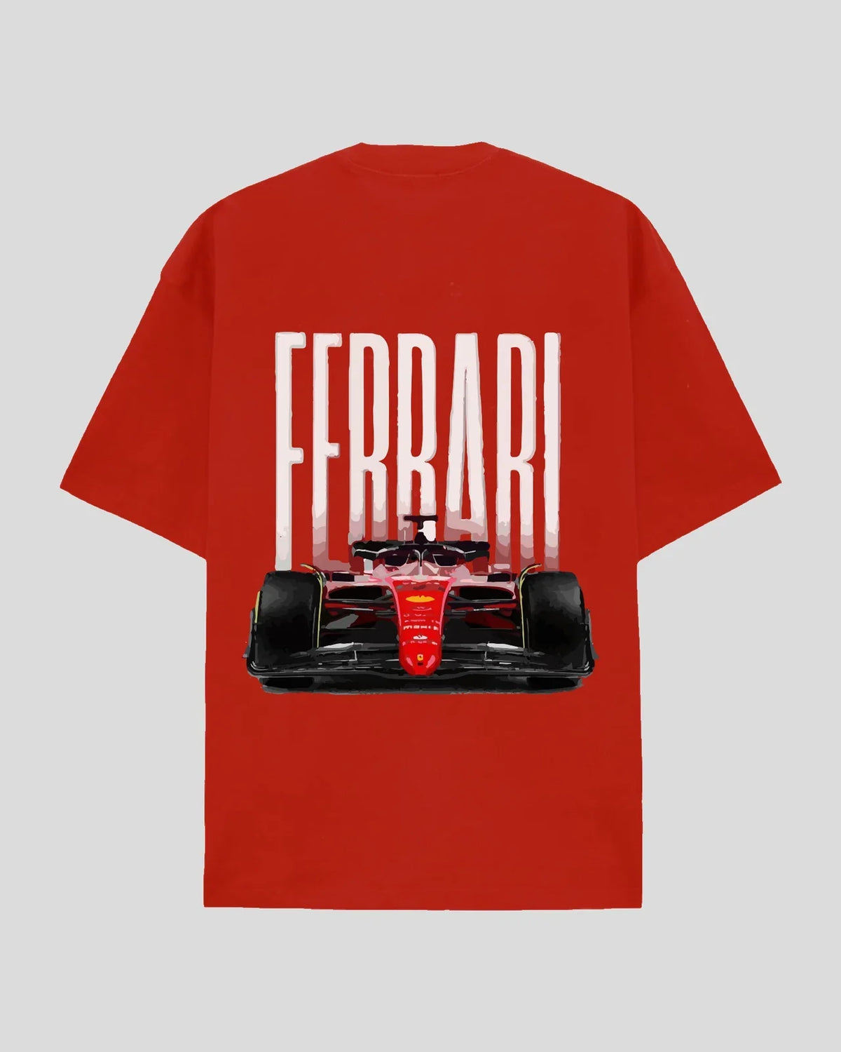 Race Craft Unisex Printed Oversized T-Shirt